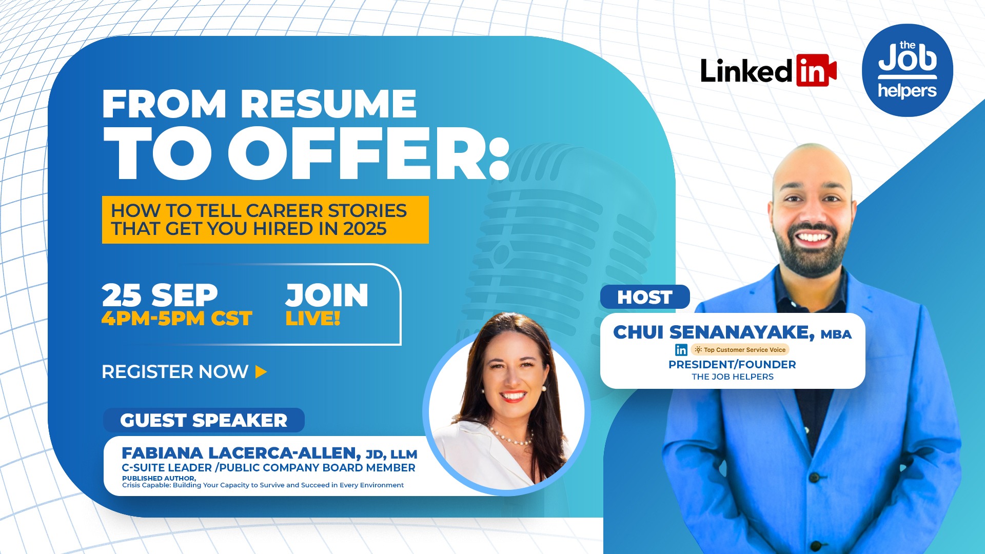 Linkedin Live Banner