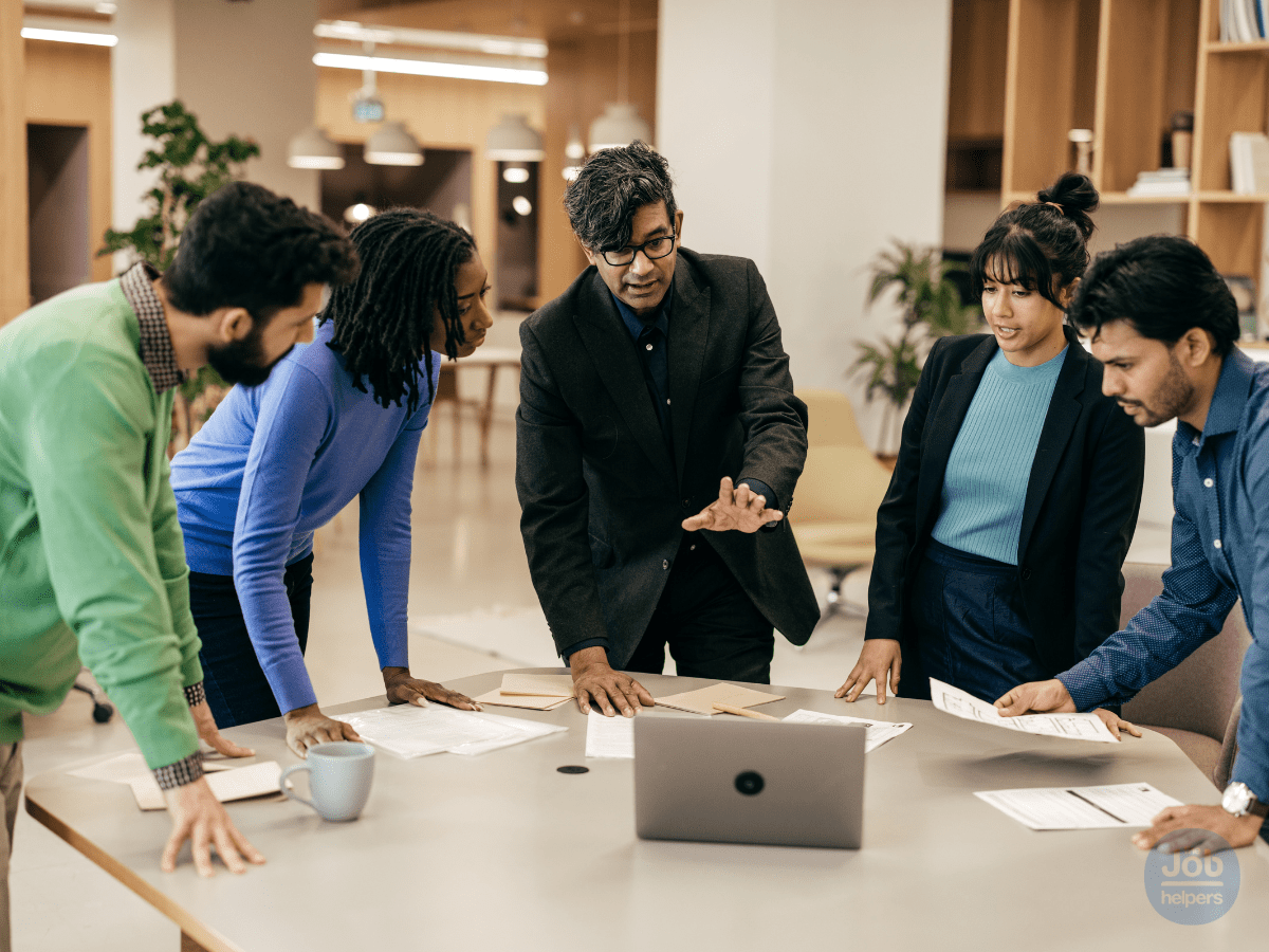 Adaptability and Resilience: Visual of a person successfully navigating through rapid changes and challenges in the workplace, highlighting adaptability and resilience.