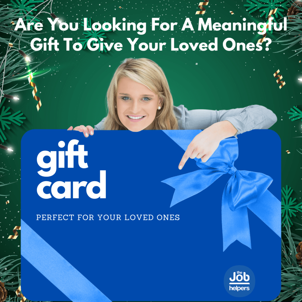 A gift card from The Job Helpers is the perfect way to support your special someone’s career success. Our services have helped over 50,000 job seekers find employment fast.